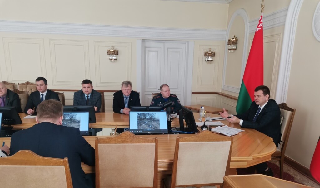 Заседание комиссии по чрезвычайным ситуациям Барановичи МЧС
